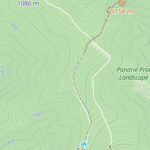 Map of Plešina