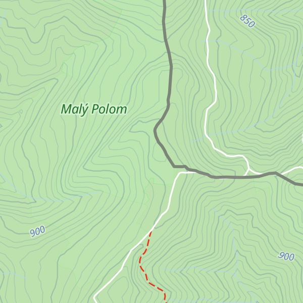 Map of Čuboňov