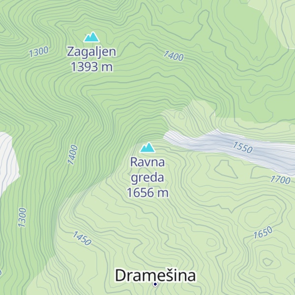 Map of Ravna greda