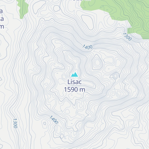 Map of Lisac
