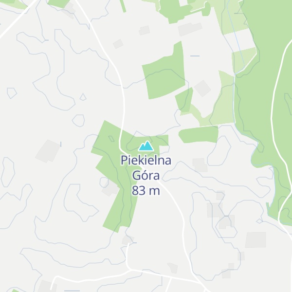 Map of Piekielna Góra