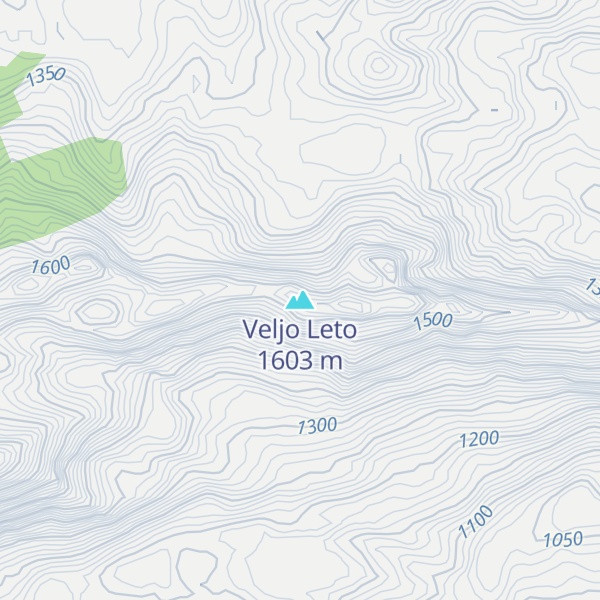 Map of Veljo Leto