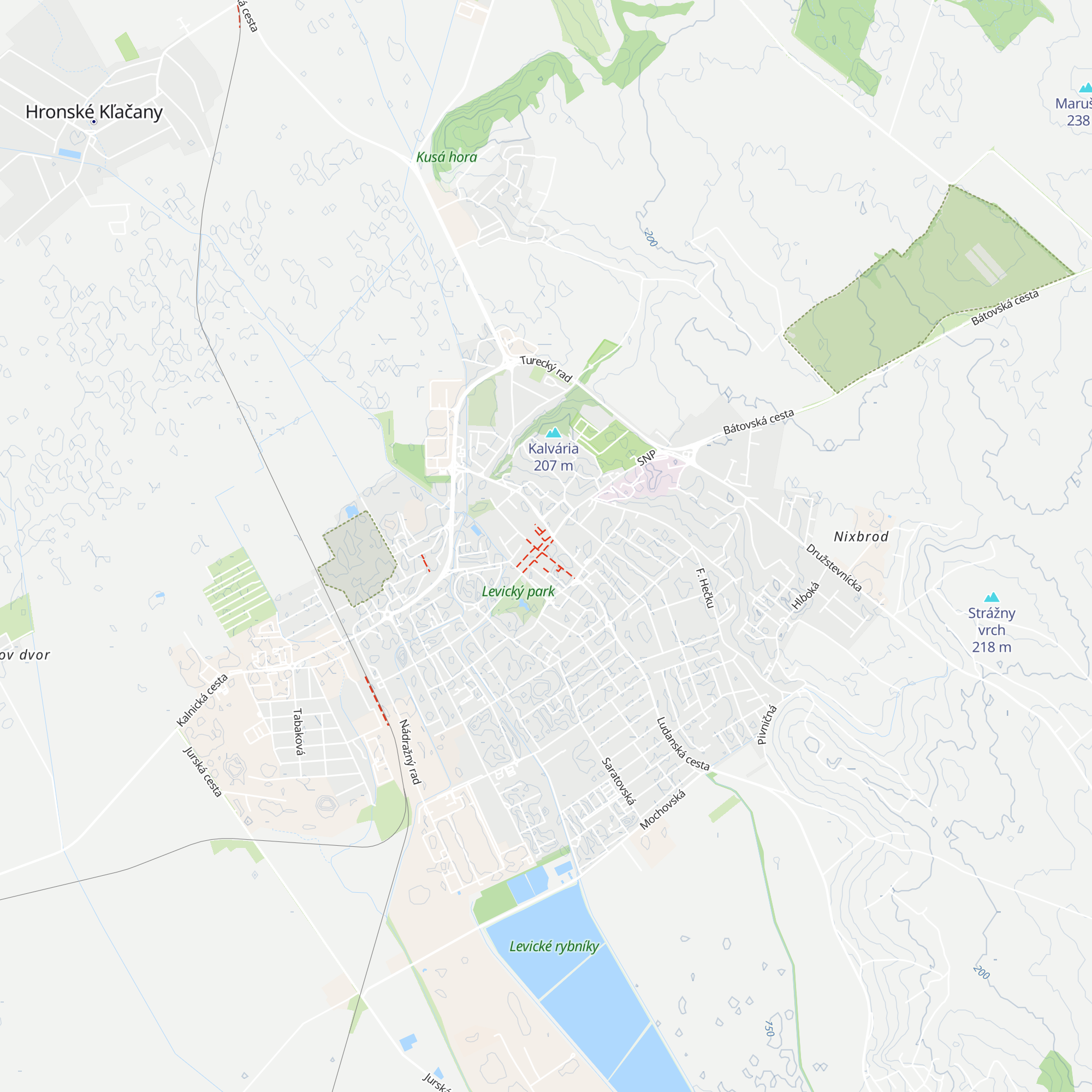 Levická informačná agentúra map