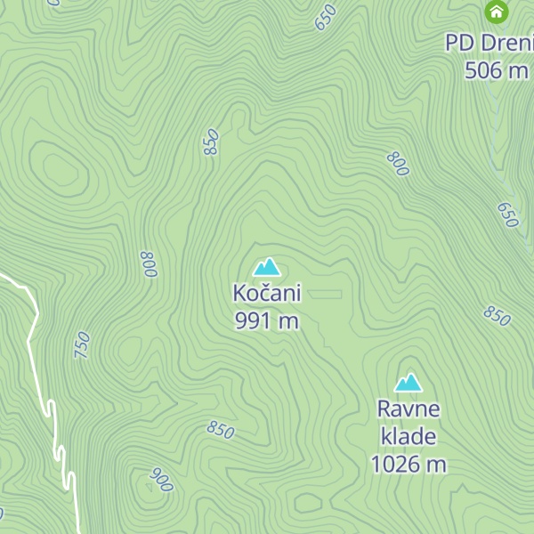 Map of Kočani