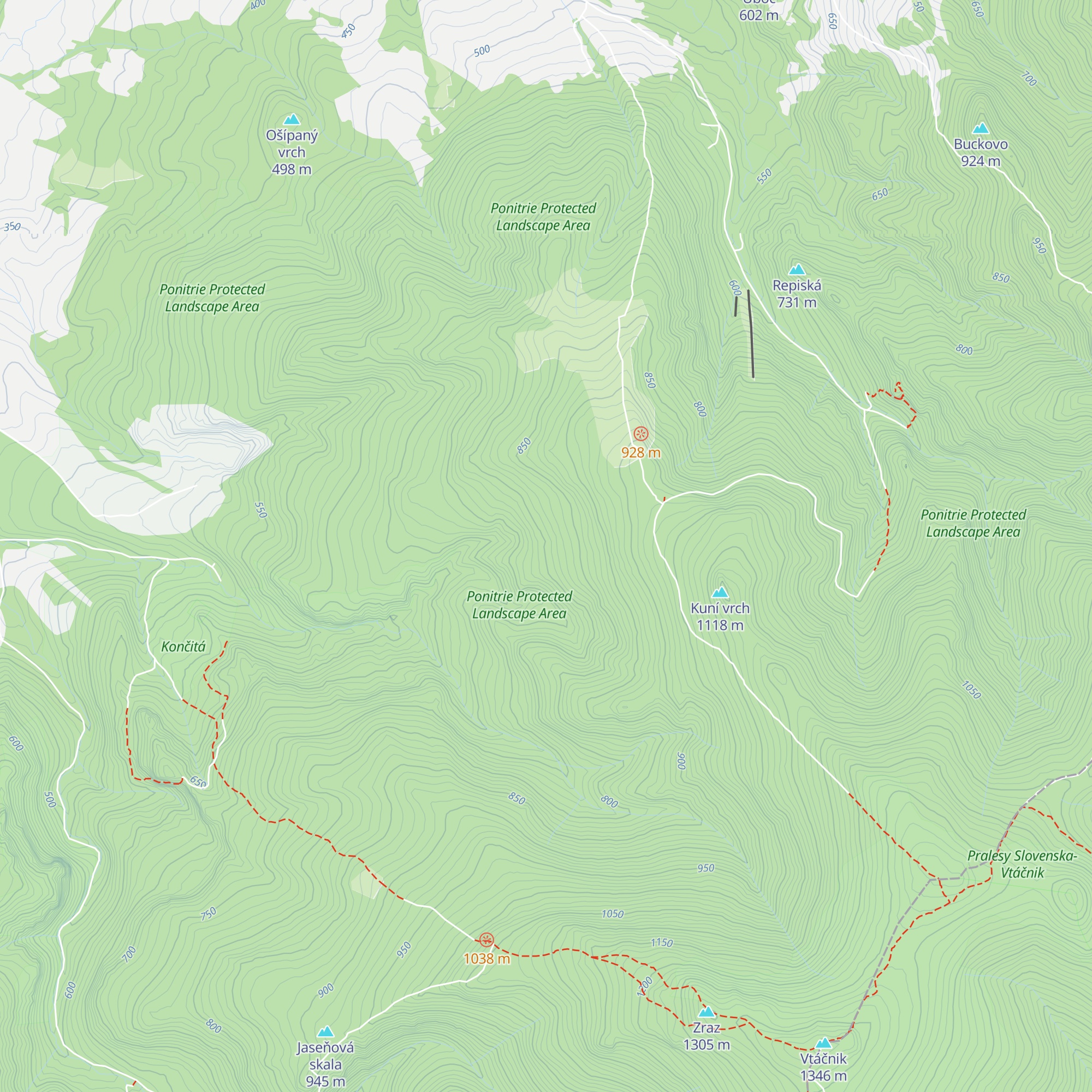 Hubertus map