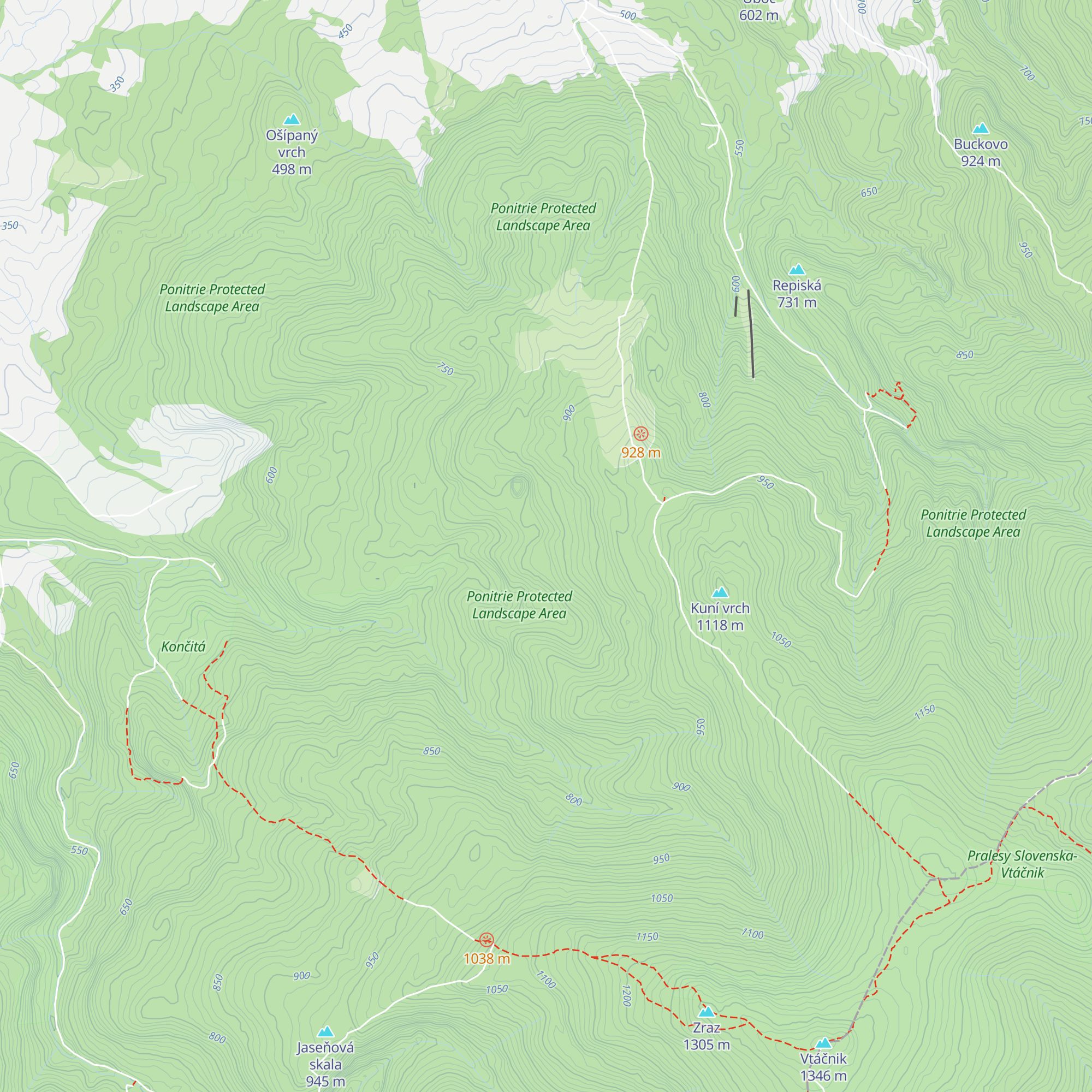 Hubertus map