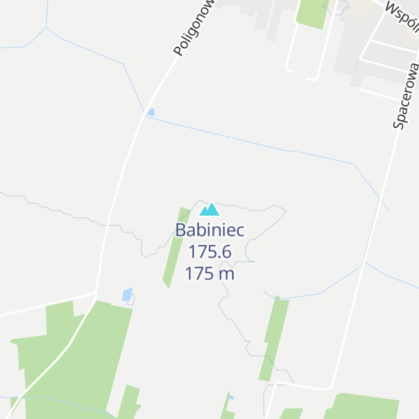 Map of Babiniec 175.6