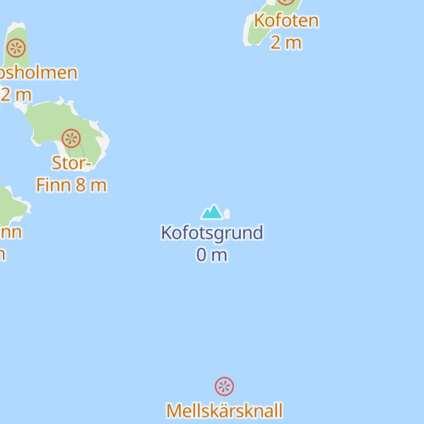 Map of Kofotsgrund