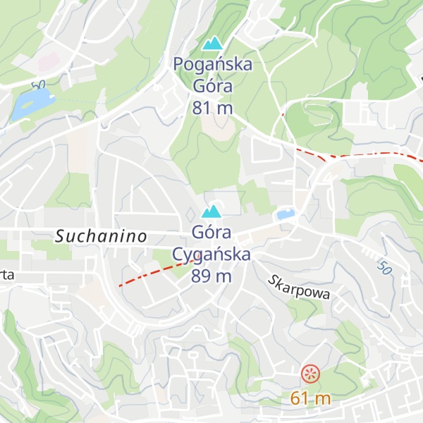 Map of Góra Cygańska