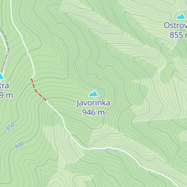 Map of Javorinka