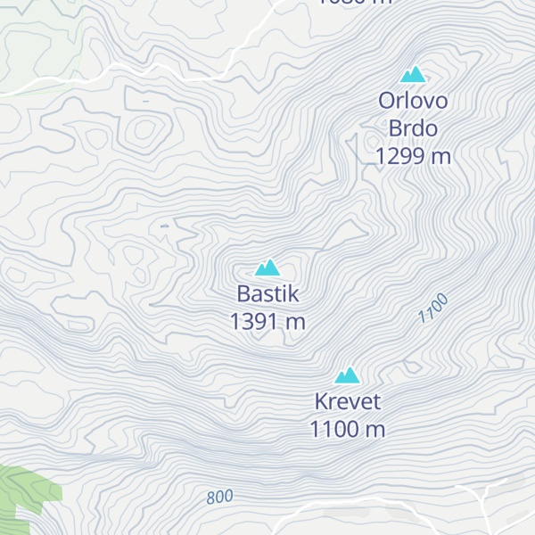 Map of Bastik