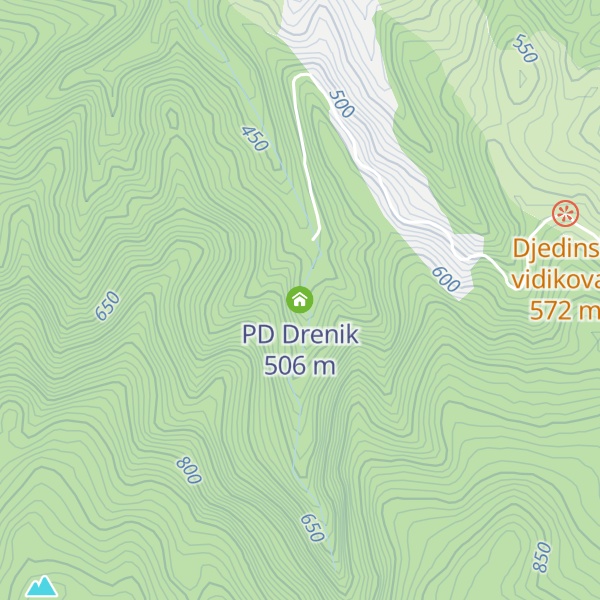 Map of PD Drenik
