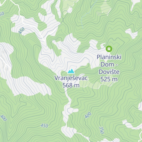 Map of Vranješevac