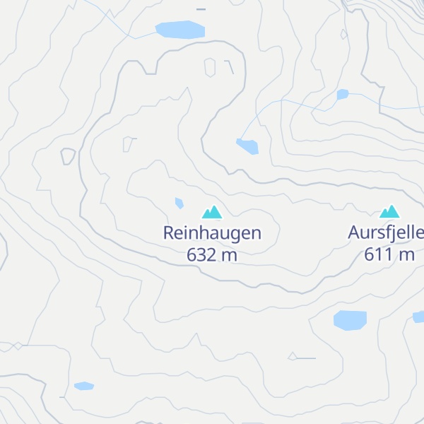 Map of Reinhaugen