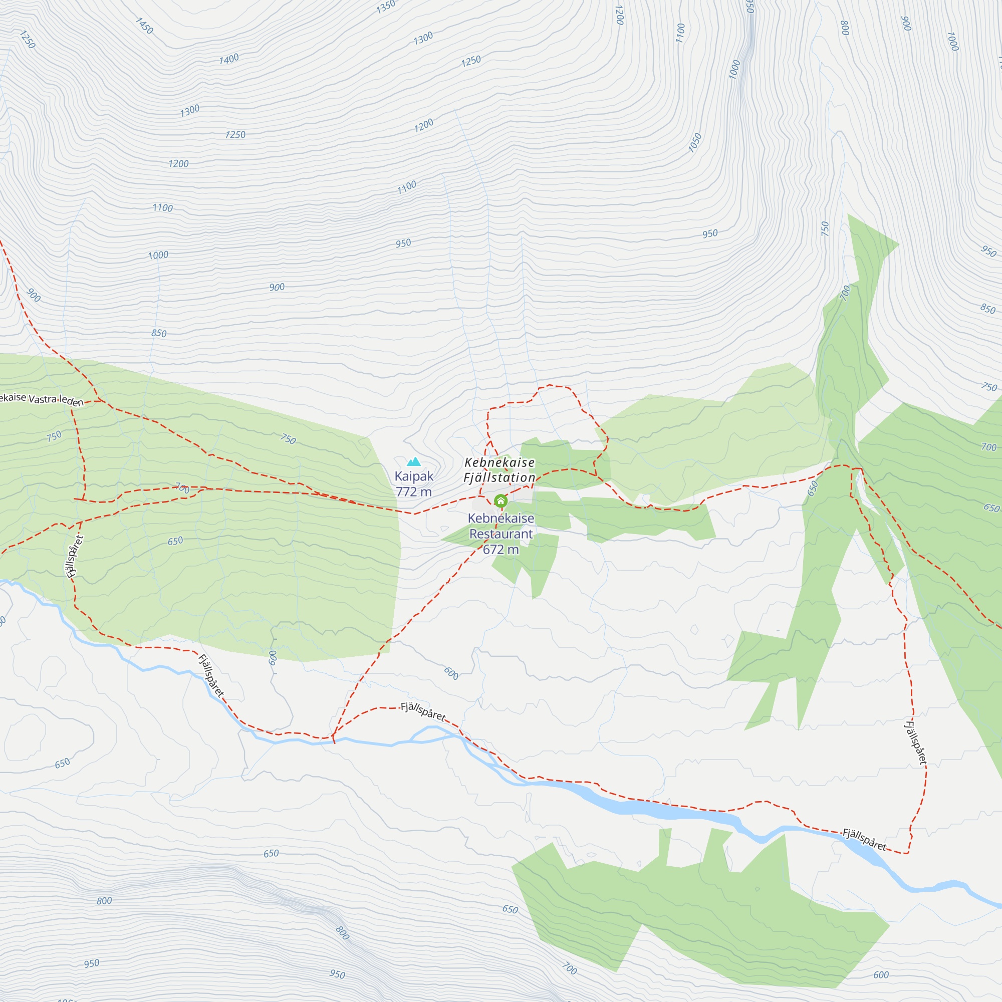 Kebnekaise Restaurant map