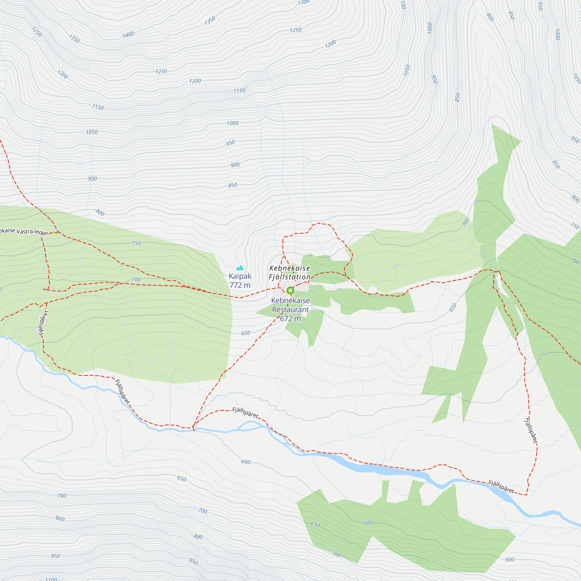 Kebnekaise Restaurant map