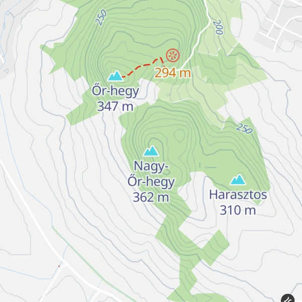 Map of Nagy-Őr-hegy
