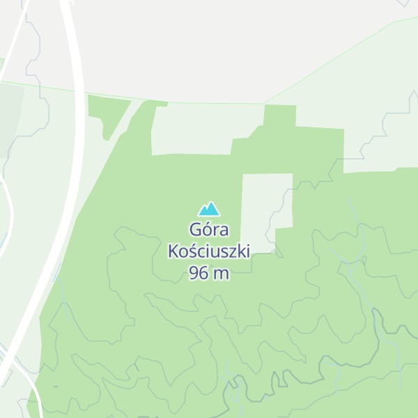 Map of Góra Kościuszki