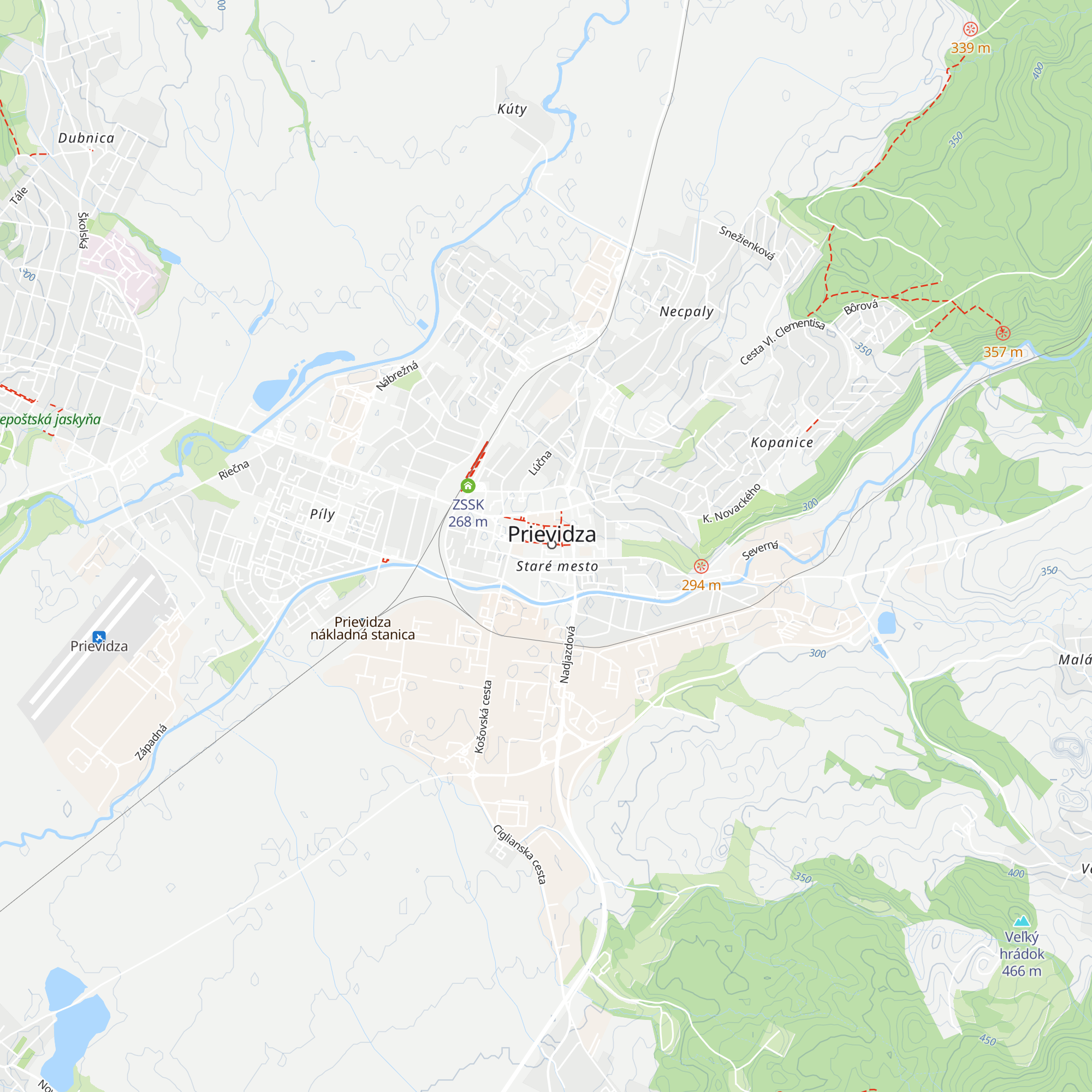 Turisticko informačná kancelária map