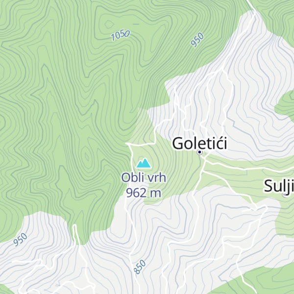 Map of Planinarski dom Miljkovac