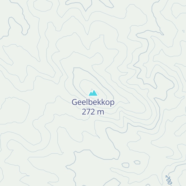 Map of Geelbekkop