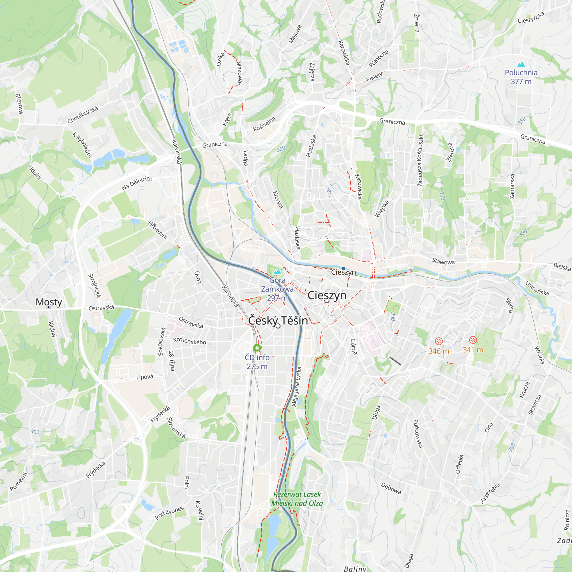 Informacja Turystyczna map