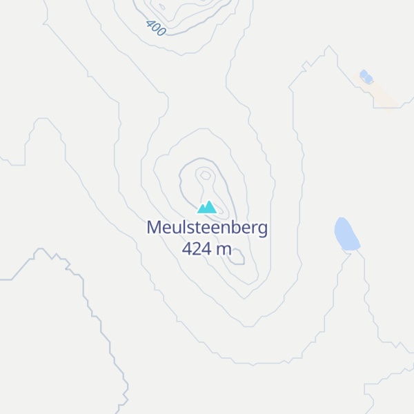 Map of Meulsteenberg