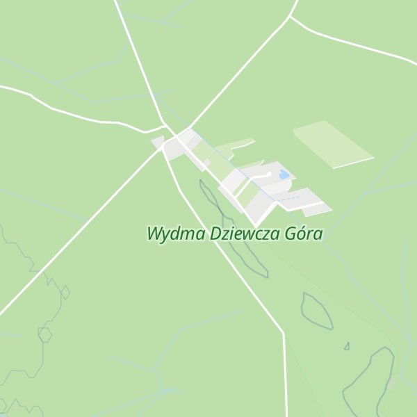 Map of Dziewcza Góra