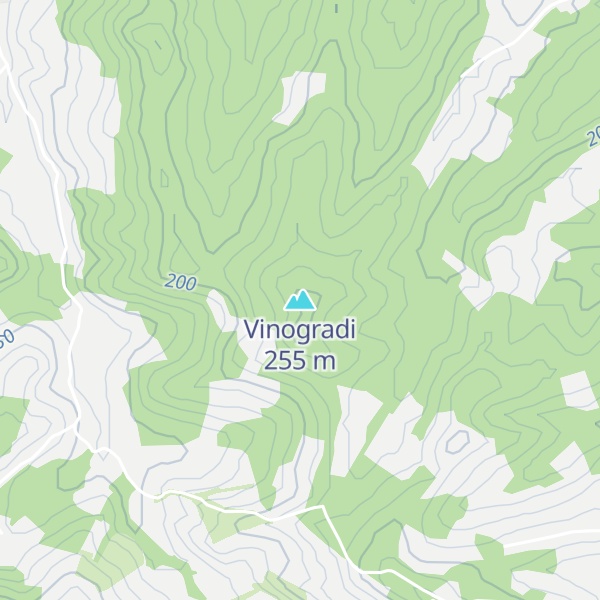 Map of Vinogradi