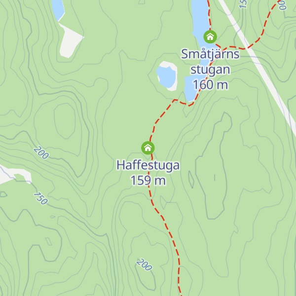 Map of Haffestuga