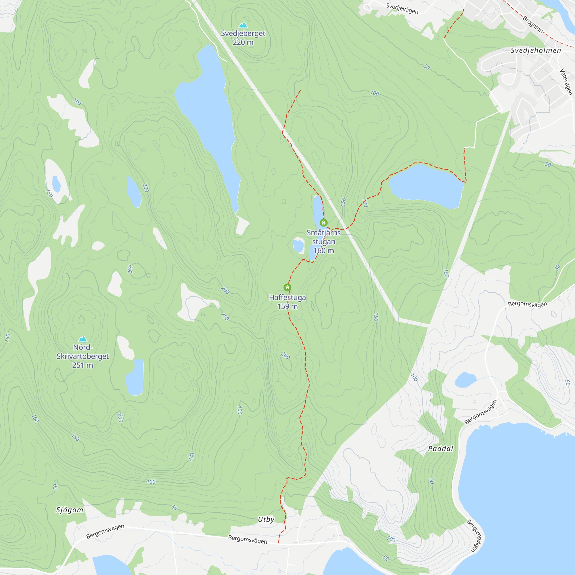 Haffestuga map