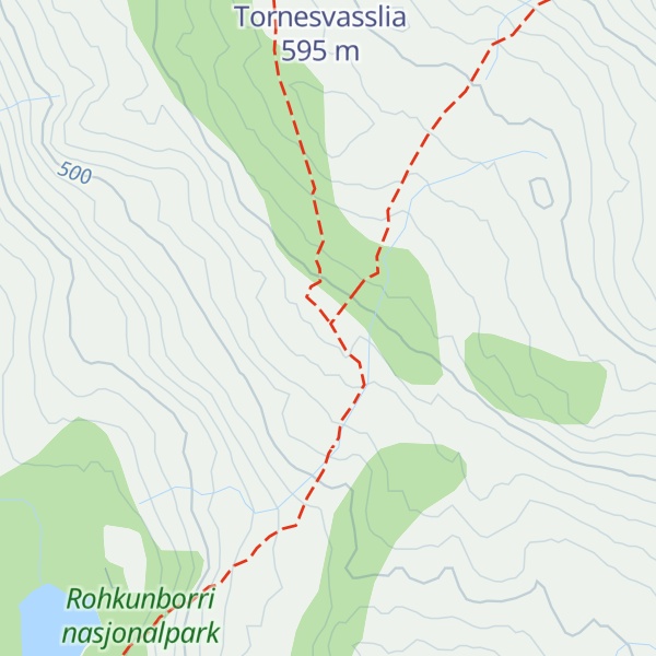 Map of Lappjordhytta
