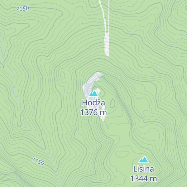 Map of Hodža