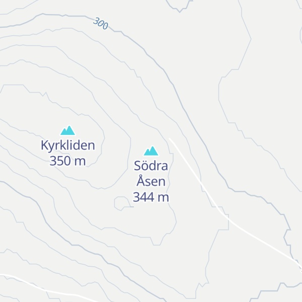 Map of Södra Åsen