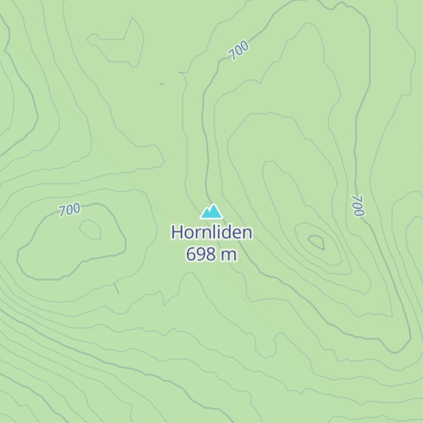 Map of Hornliden