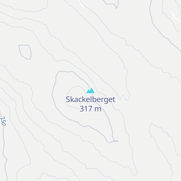 Map of Skackelberget