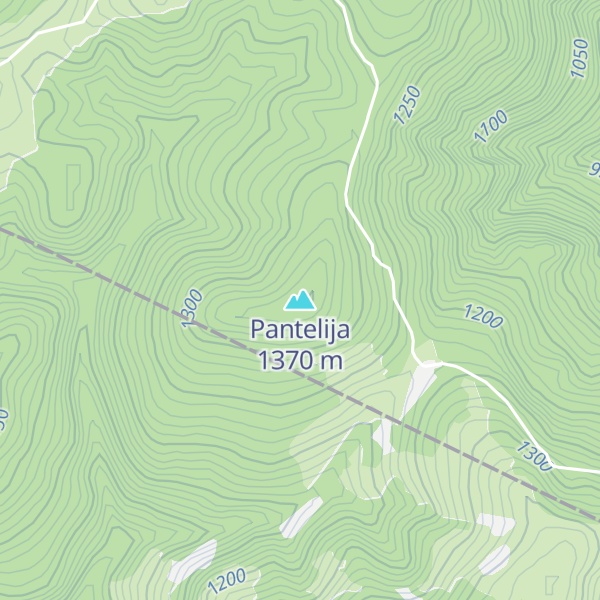 Map of Pantelija