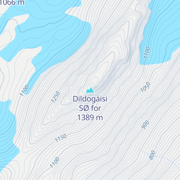Map of Dildogáisi SØ for