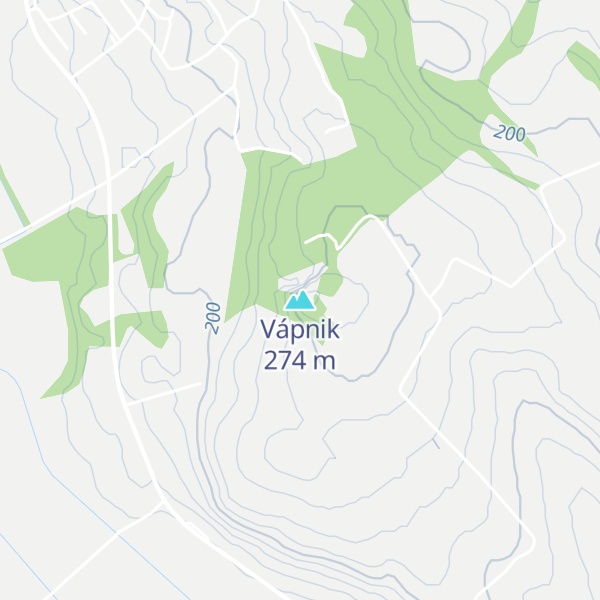 Map of Vápnik