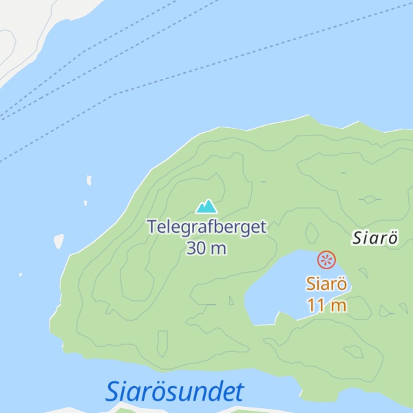 Map of Telegrafberget