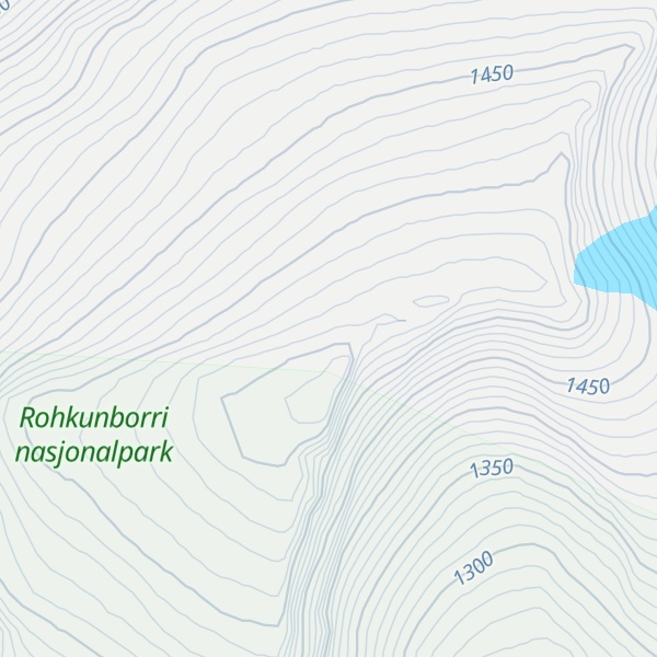 Map of Hjeleelvtinden