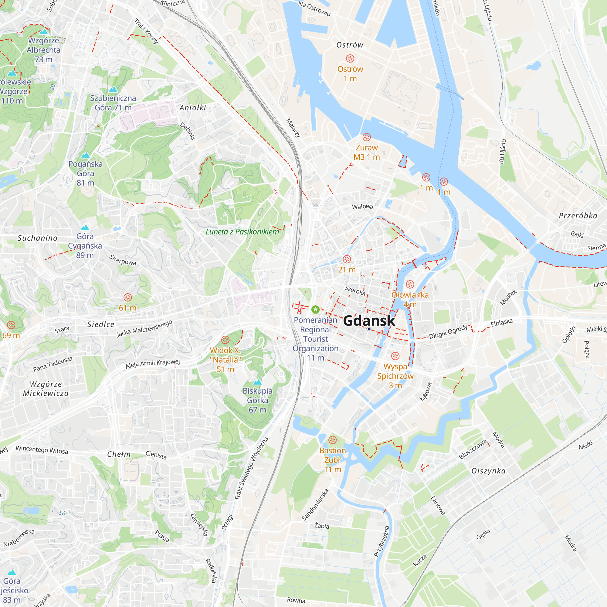 Punkt Informacji Kulturalnej map