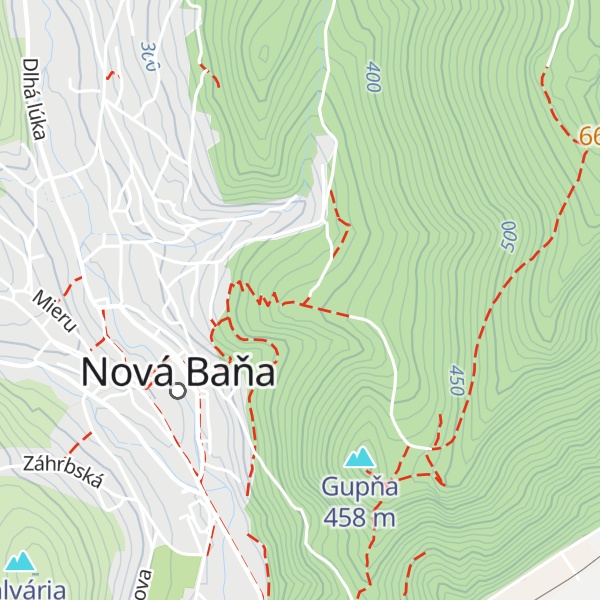 Map of Bufet Zvonička