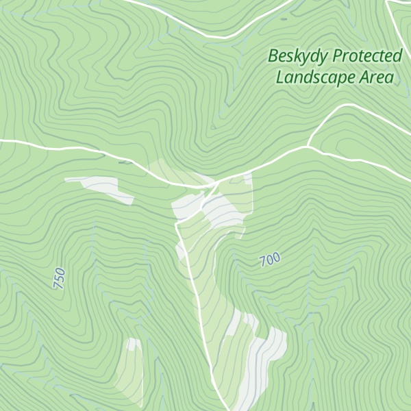 Map of Horská chata Kamenitý