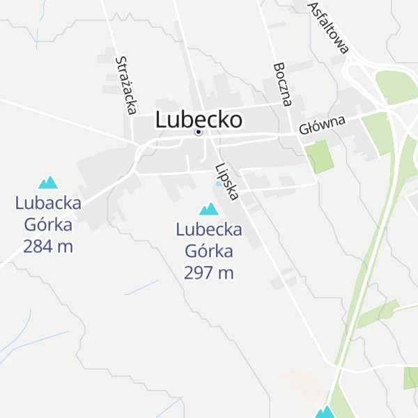 Map of Lubecka Górka