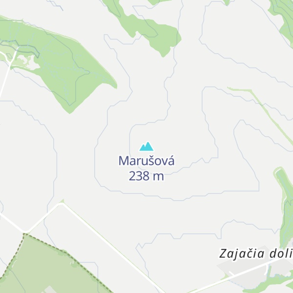 Map of Marušová