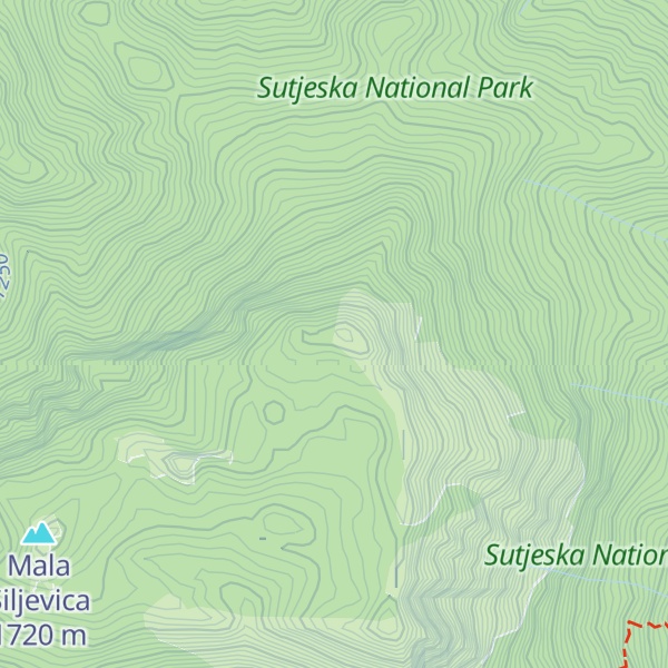 Map of Pleće