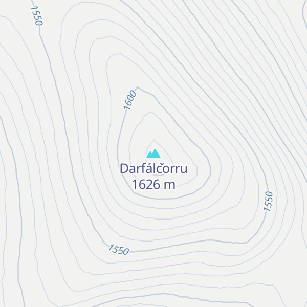 Map of Darfálčorru
