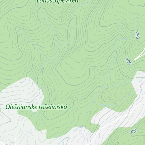 Map of Chata Backová