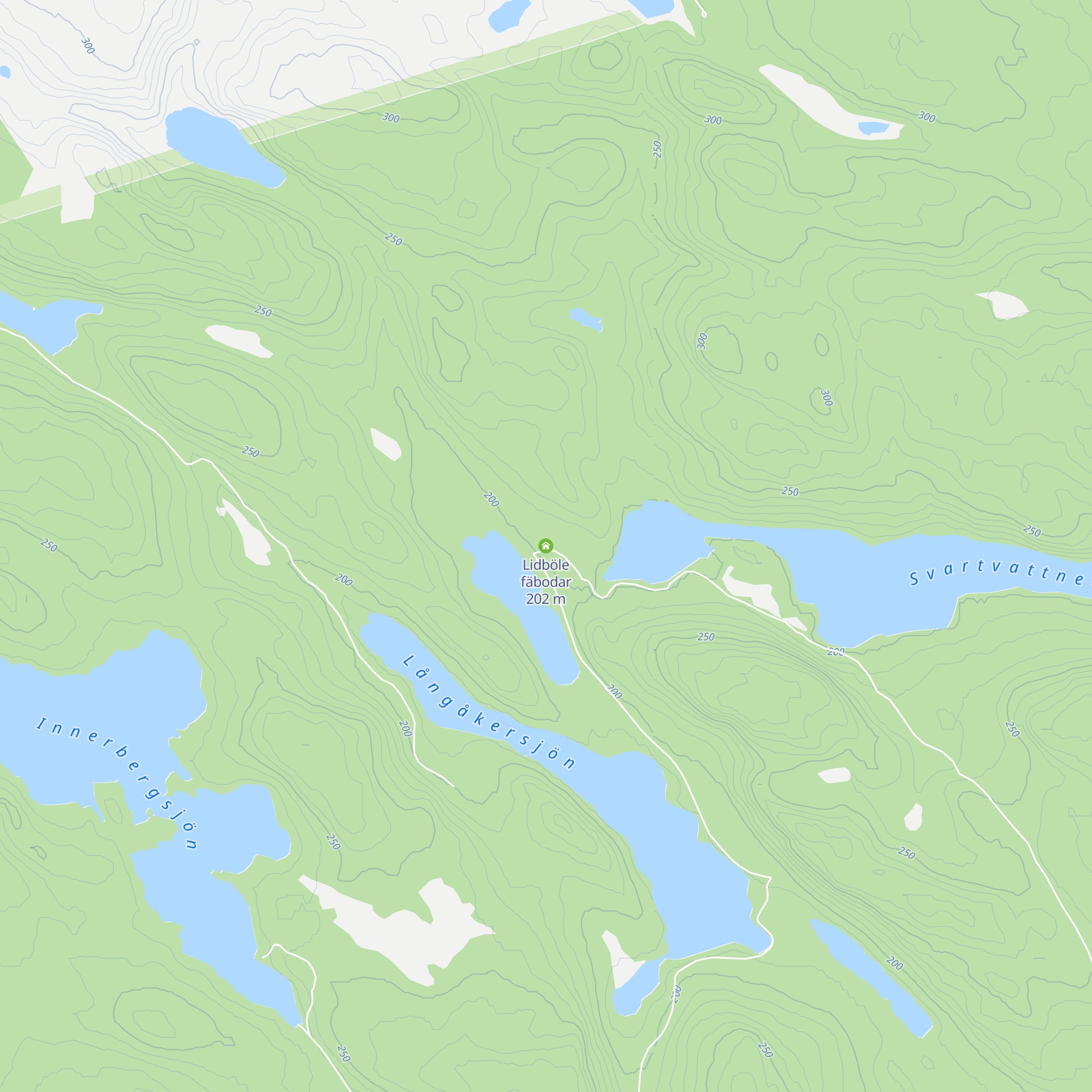 Lidböle fäbodar map